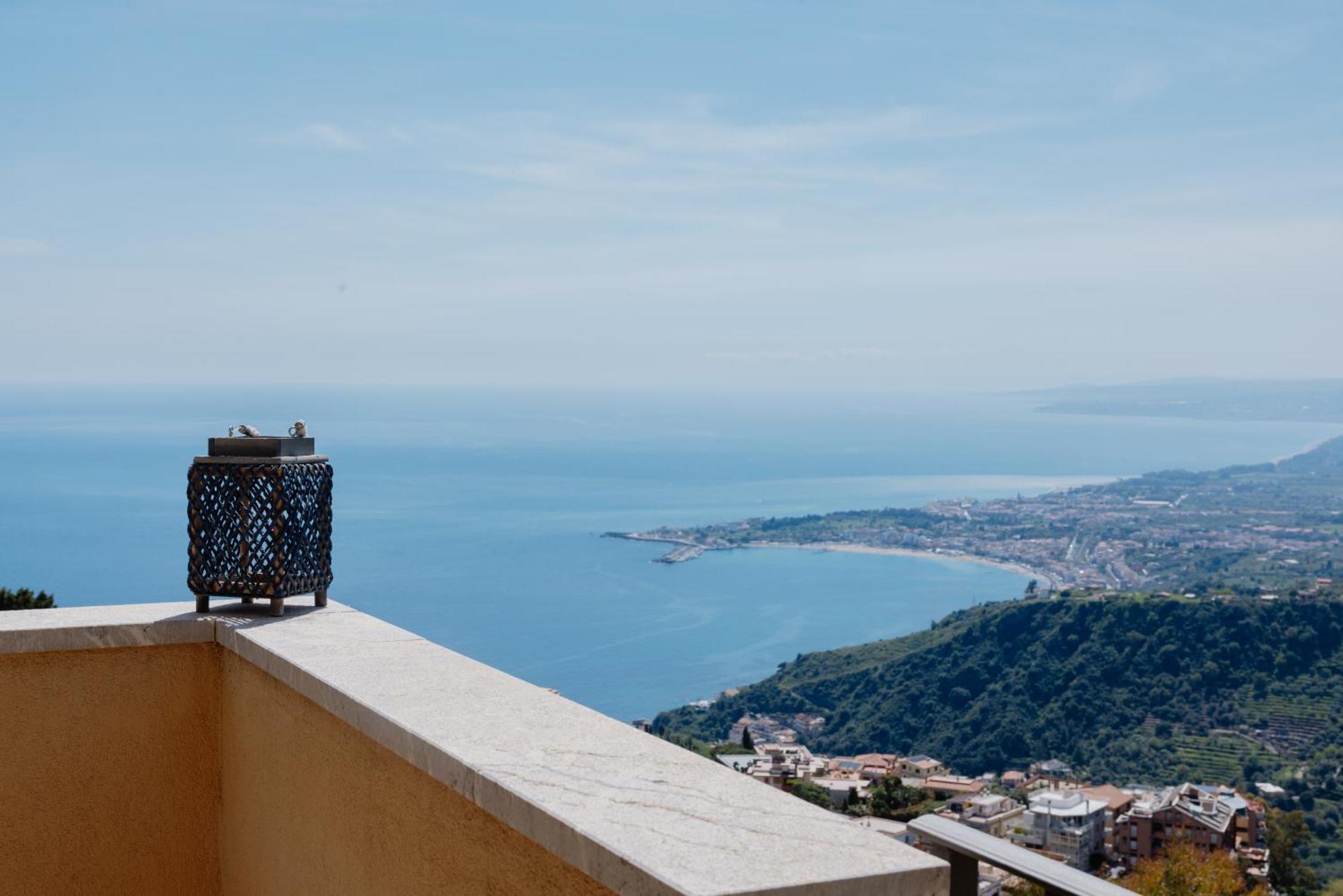 Villa Da Vinci Luxury Panoramic Apartments - Taormina Rooms Collection Exteriér fotografie